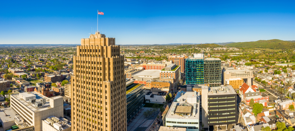 lehigh valley skyline