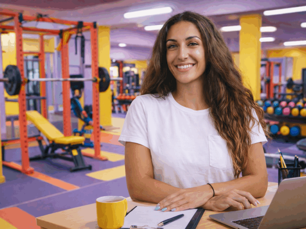 the owner of a gym reviewing her options for sba business planning in 2026